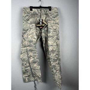 All Weather Trouser All Purpose Environmental  Camo Pants Med Short Green #2351